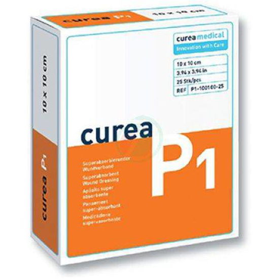 CureaP1 obloga za rane 7,5x7,5 cm, 10 kosov