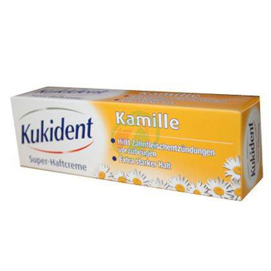 Kukident pričvrstilna krema s kamilico, 40 g