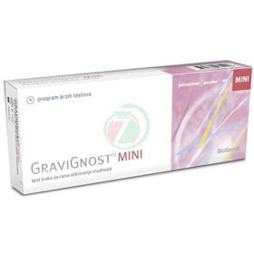 Slika Gravignost Mini testni trak za zgodnje odkrivanje nosečnosti, 1 kom.