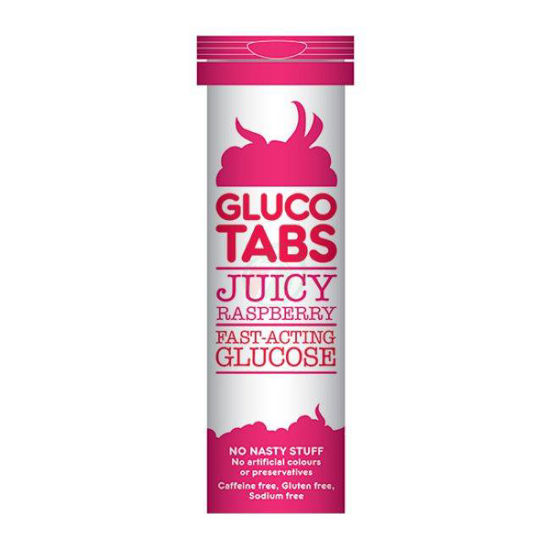Glucotabs glukozne tablete z okusom maline