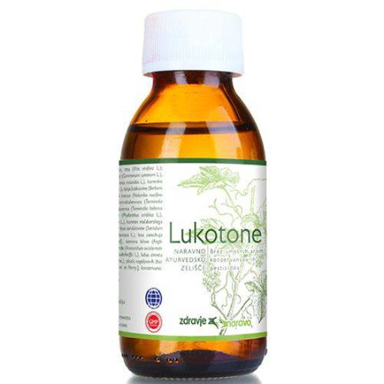 Ayurvedski naravni sirup Lukotone, 200 mL