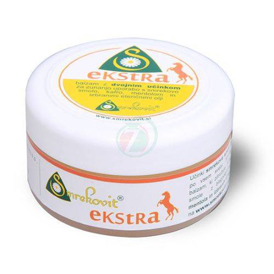 Smrekovit Ekstra hladilno smrekovo mazilo - steklen lonček, 150 mL