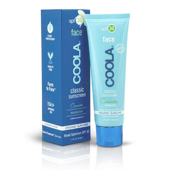 Coola Classic krema za obraz z izvlečkom kumare z ZF 30, 50 mL