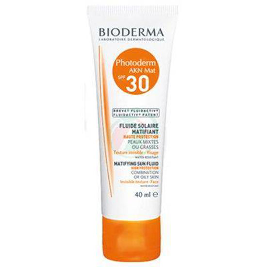 Bioderma photoderm fluid za zaščito aknaste kože z mat učinkom ZF30, 40 mL