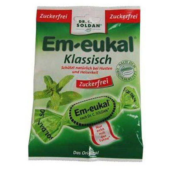 Dr. Soldan Em-eukal klasik bonboni brez sladkorja, 75 g