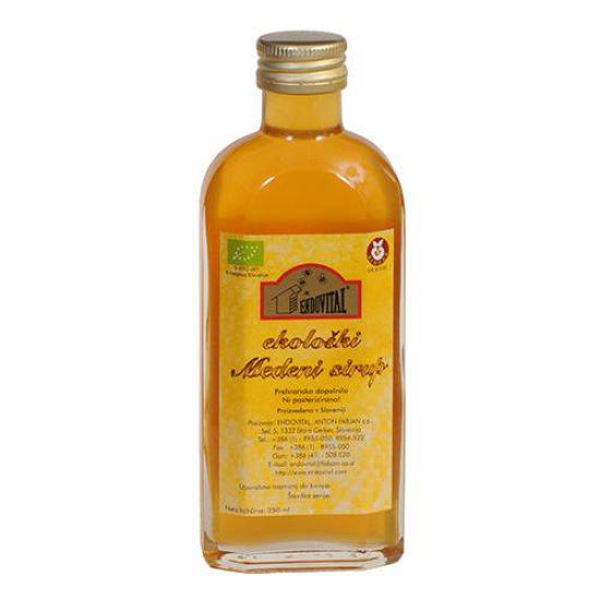Endovital ekološki medeni sirup, 250 mL