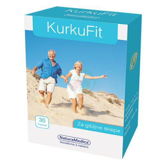 KurkuFit (curcuphyt) za gibljive sklepe, 30 kapsul