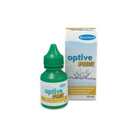 Slika Optive Plus kapljice za suhe oči s trojnim delovanjem, 10 mL