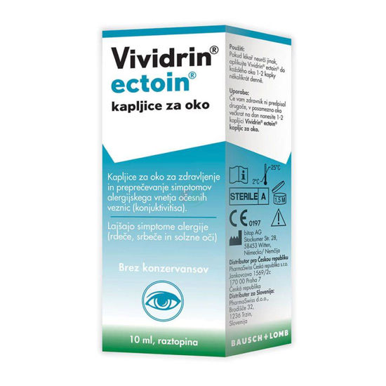 Vividrin Ectoin kapljice za oko, 10 mL