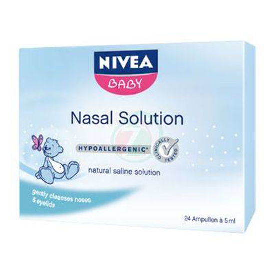 Nivea Baby raztopina za čiščenje noska, 24 ampul