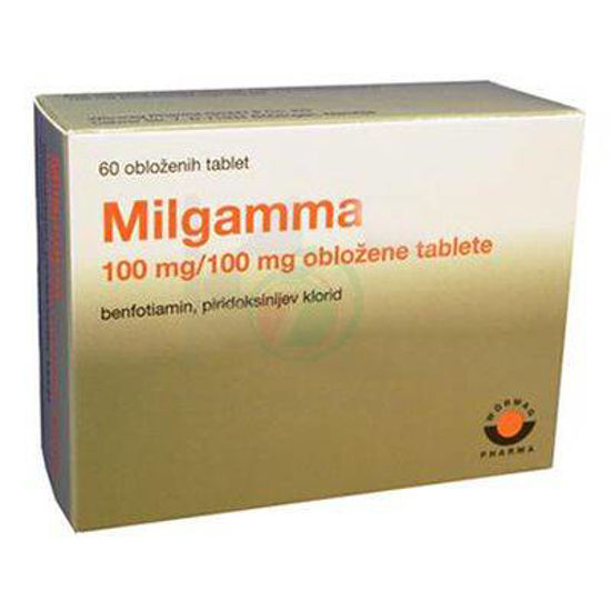 Milgamma 100 (100 mg/100 mg), 60 obloženih tablet