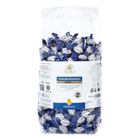 Flora Mini balzamični bonboni, 500 g