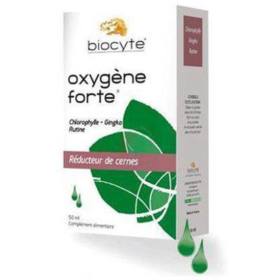 Biocyte oxygene forte eliksir proti temnim kolobarjem, 15 vrečk