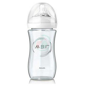 Slika Avent Natural 2.0 steklena steklenička, 240 mL