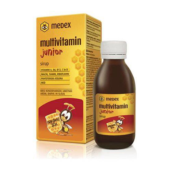Medex multivitamin junior sirup na osnovi medu, 150 mL