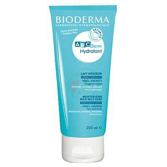 Bioderma ABCDerm vlažilno mleko za obraz in telo, 200 mL