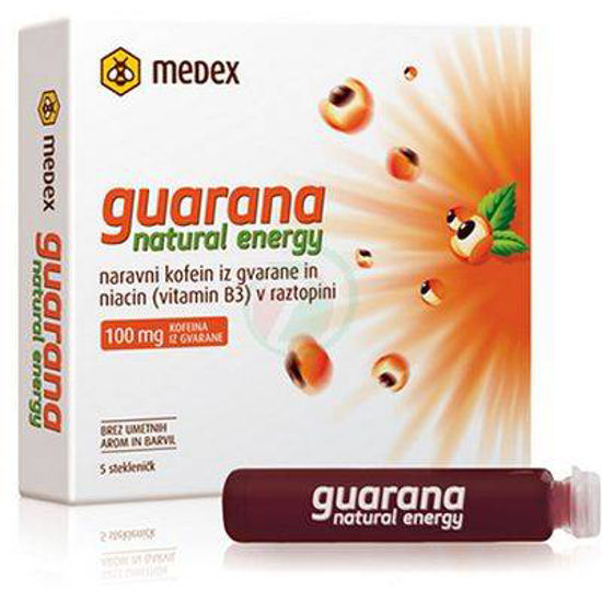 Guarana natural energy Medex, 5x9 mL