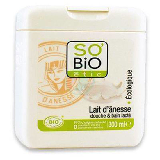 So'Bio Etic tuš gel oslovega mleka, 300 mL