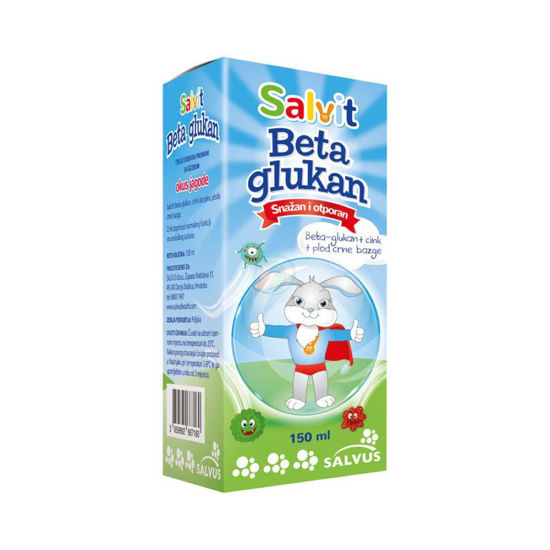 Salvit Beta Glukan v tekočini, 150 mL (1+1 GRATIS)