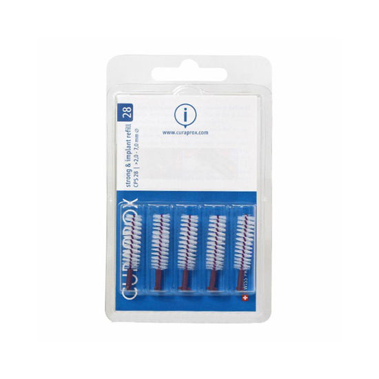 Curaprox CPS28 Strong & Implant medzobna ščetka, 5 ščetk