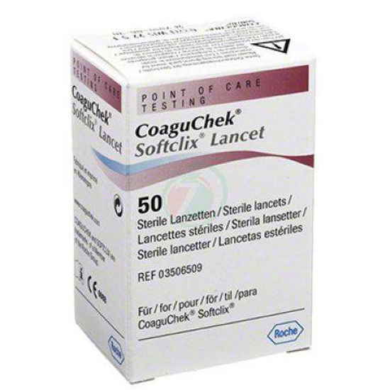 CoaguChek Softclix, 50 lancet