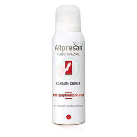 Allpresan 7 kremna pena za kožo z glivicami, 125 mL