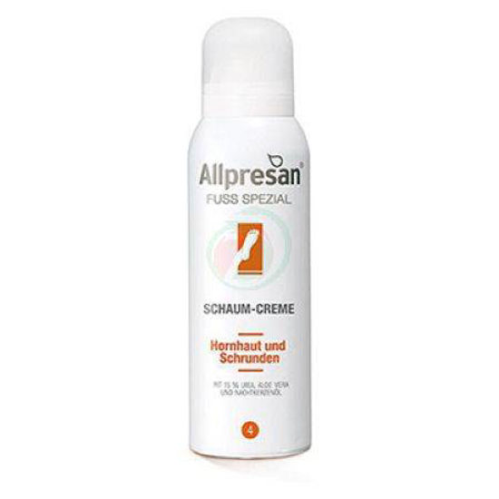 Allpresan 4 kremna pena za poroženelo in razpokano kožo, 125 mL