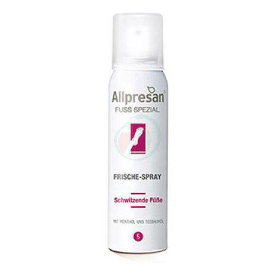 Allpresan 5 osvežilec v pršilu za potne noge, 100 mL