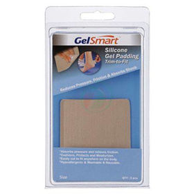 Slika GelSmart samolepilni silikonski obliž s tkanino 6,35 x 7,62cm, 2 obliža