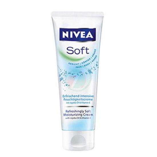 Nivea Soft krema v tubi, 75 g
