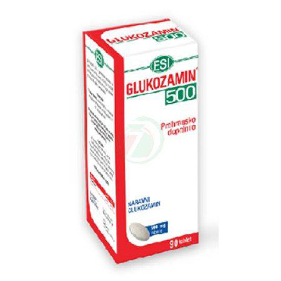 Esi naravni glukozamin 500, 90 tablet (1+1 GRATIS)