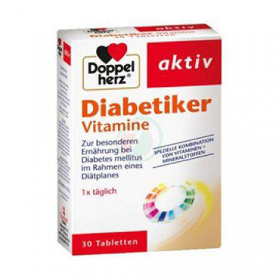 Doppel Herz Aktiv Diabetiker vitamini, 30 tablet