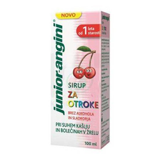 Junior Angini sirup, 100 mL