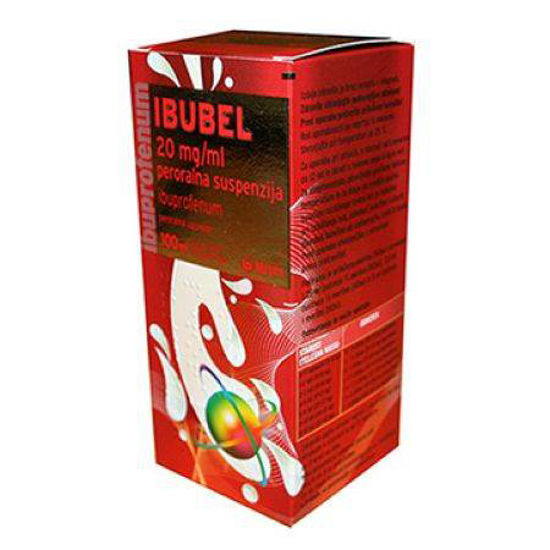 Ibubel 20 mg/mL peroralna suspenzija, 100 mL