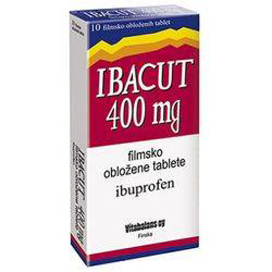 Ibacut 400 mg filmsko obložene tablete, 10 tablet