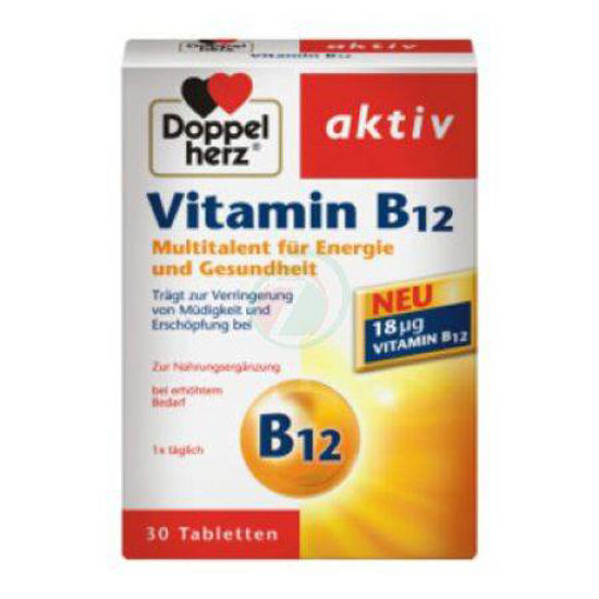 Doppel Herz vitamin B12, 30 tablet
