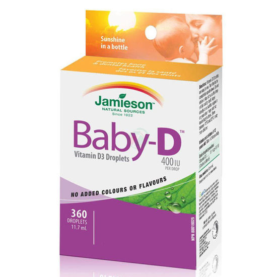 Jamieson Baby Vitamin D3 kapljice, 11,7 mL