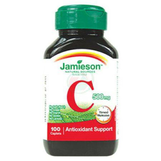 Jamieson vitamin C 500 mg tablete s podaljšanim sproščanjem, 100 tablet