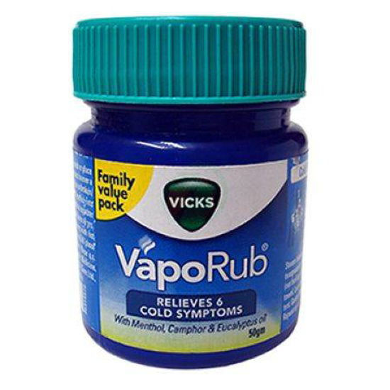 Vicks VapoRub mazilo za pomoč pri prehladu, 25 g
