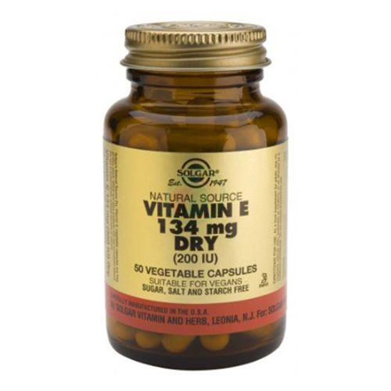 Solgar Vitamin E 134 mg, 50 kapsul