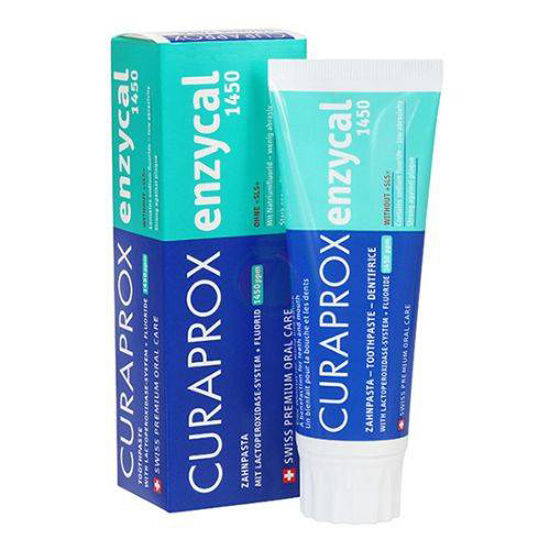 Curaprox Enzycal 1450 ppm zobna pasta, 75 mL