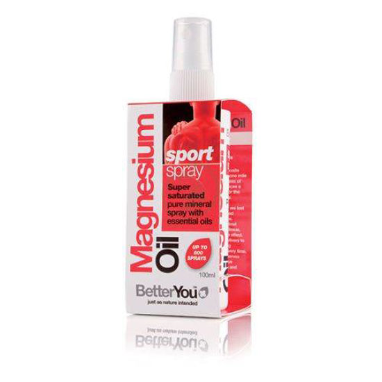 BetterYou Muscle Sport magnezijevo olje v spreju, 100 mL