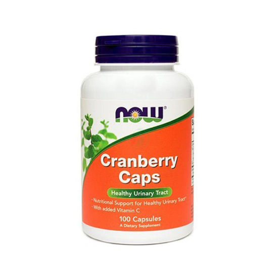 Now Brusnica 700 mg + vitamin C, 100 kapsul