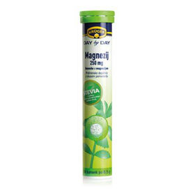 Slika Krüger Day by Day Magnezij s sladilom stevia, 14 šumenk