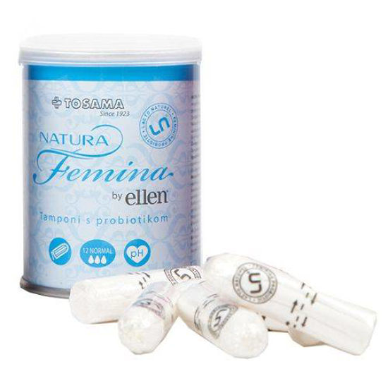 Natura Femina by Ellen Normal higienski tamponi, 12 tamponov