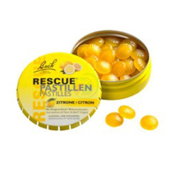 Bach Rescue pastile z okusom limone, 50 g