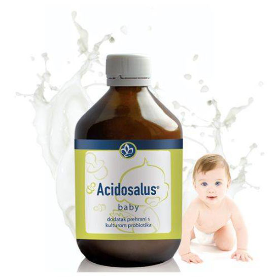 Acidosalus Baby mikrooranizmi za dojenčke in otroke, 300 mL