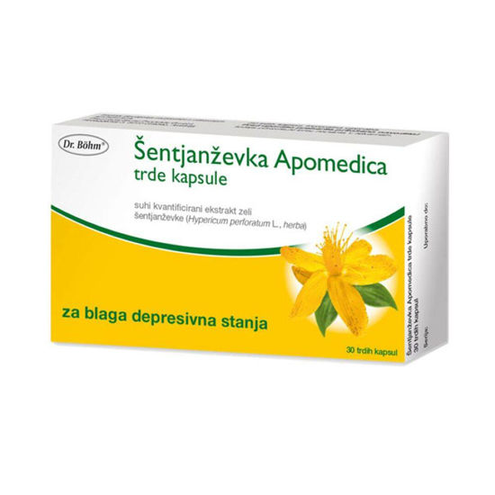 Šentjanževka Apomedica trde kapsule, 30 kapsul