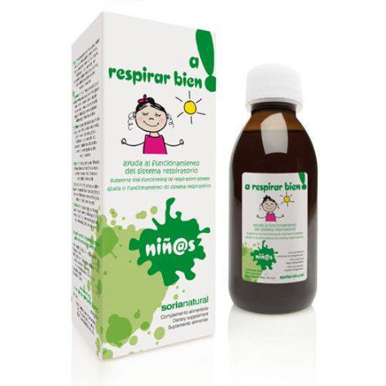 Soria Natural Lažje dihajmo! sirup za otroke, 150 mL