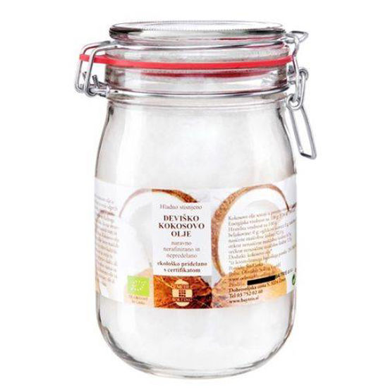 Ölmühle Solling kokosovo deviško olje v kozarcu, 1000 mL